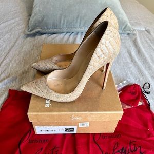Christian Louboutin SO Kate 120 Leige Embosse